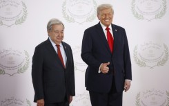 UN chief Antonio Guterres and US President Donald Trump are on opposite sides of the global climate debate