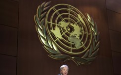 Guterres said global warming was pushing the planet to the brink