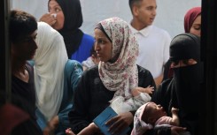 At current rates, it would take a decade to evacuate 15,000 people, including 4,000 children, said Rik Peeperkorn