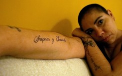 Samara Martínez, 30, who suffers from terminal kidney failure and is leading a campaign to legalize euthanasia in Mexico, seen at her home on October 18, 2025