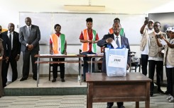 Alassane Ouattara was credited with a crushing 89.77 percent of the vote