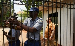 A venue hosting critics of the extension was attacked by "arsonists" overnight, an NGO director said