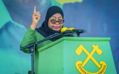 Tanzanian President Samia Suluhu Hassan sought to cement her position in Wednesday's elections but the vote descended into chaos