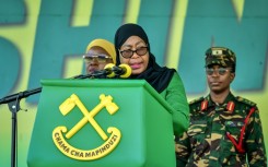 President Samia Suluhu Hassan has yet to speak about the unrest
