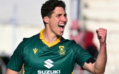 South Africa's Nandre Burger took a career-best 4-46 against Pakistan in Faisalabad on Thursday