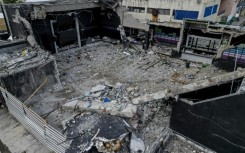 The roof of the Jet Set club in the capital Santo Domingo caved in early on April 8, during a concert by merengue star Rubby Perez