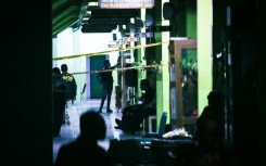 The blasts hit a school mosque in North Jakarta just as worshippers were gathering for Friday prayers