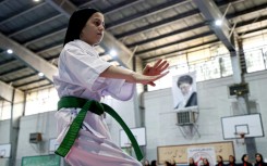 Iranian women are increasingly taking part in martial arts like karate amid tentative steps towards having greater public roles