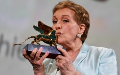 Pope favourite: British actress Julie Andrews