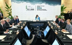 G7 foreign ministers hold talks in Niagara-on-the-Lake, Canada