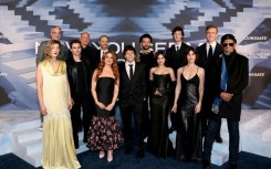 Jesse Eisenberg (C) leads the cast of 'Now You See Me: Now You Don't'