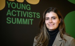 Marina is among five laureates at Thursday's Young Activists Summit awards at the UN in Geneva