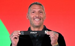 Marco Materazzi, a World Cup winner with Italy in 2006, took part in the draw for the 2026 playoffs