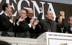Gildo Zegna, right, has announced that he will stand down as the Ermenegildo Zegna chief executive officer in January after two decades in control