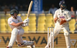 Tristan Stubbs fell just short of a hundred when he was bowled by Ravindra Jadeja