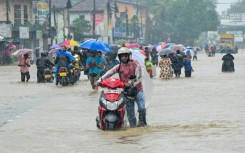 Sri Lanka is in its northeast monsoon season, but rainfall has intensified because of Cyclone Ditwah