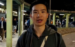 Student Miles Chan urged Hong Kong people to demand accountability after an inferno in a residential tower block killed at least 128 people