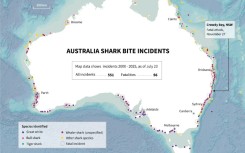 More than 1,280 shark incidents have been recorded around Australia since 1791 -- about 260 of them fatal