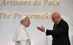 Pope Leo is on a two-day visit to Lebanon where he met President Joseph Aoun