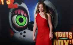 US actress Elizabeth Lail attends the premiere of 'Five Nights at Freddy's 2' at the TCL Chinese theatre in Hollywood, California