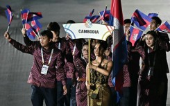 Members of Cambodia's delegation had taken part in Tuesday's SEA Games opening ceremony in Bangkok on Tuesday