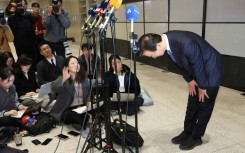 Oceans minister Chun Jae-soo was accused of having received $20,500 in cash and two luxury watches