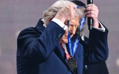 Football's world governing body FIFA gave Trump a peace prize