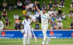 New Zealand's Jacob Duffy took five wickets