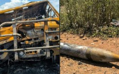 Aftermath of fighting in Uvira after M23 fighters seize key eastern DRC city