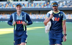 A fit-again Pat Cummins (L) is set to lead Australia's attack in the third Test against England with Mitchell Starc (R)