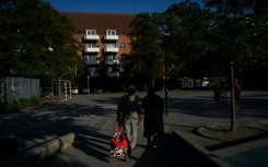 The residents of Mjolnerparken, shown here in 2023, filed their lawsuit in 2020