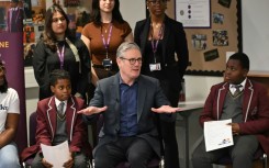 'I want my daughter to grow up in a Britain where she feels safe,' Starmer said on X