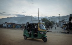 Uvira, pictured here on December 13, fell to the M23 two days earlier