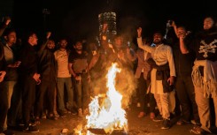 Protests in Bangladesh's capital over the death of a student leader quickly tipped into violence