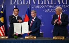 In October, US President Donald Trump backed a follow-on joint declaration meant to prolong a truce between Thailand and Cambodia