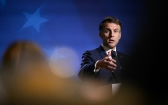 French President Emmanuel Macron condemned the move as 'intimidation and coercion'