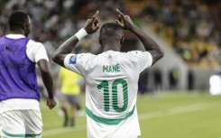 Sadio Mane got Senegal's equaliser against DR Congo in Tangiers