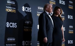 US President Donald Trump attended the awards ceremony with First Lady Melania Trump