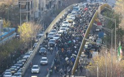 The protests in Iran were prompted by the country's dire economic conditions