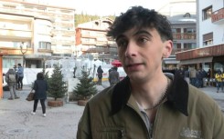 People came out of the bar 'with burns', one local, Elliot Alvarez, told AFP