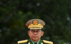 Min Aung Hlaing was serving as military chief at the time of the Rohingya crackdown