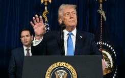 US President Donald Trump is celebrating a military win in Venezuela but he faces a risky political situation at home