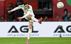 Adil Boulbina scores Algeria's extra-time winner against DR Congo at the Africa Cup of Nations on Tuesday