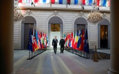 European leaders and US envoys on Tuesday announced in Paris they had agreed key security guarantees for Kyiv