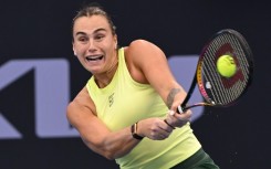 Aryna Sabalenka on her way to sweeping past Sorana Cristea in straight sets in Brisbane