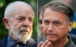 Brazil's left-wing President Luiz Inacio Lula da Silva (left) has vetoed legislation dramatically reducing the prison sentence of his far-right nemesis Jair Bolsonaro (right)