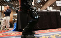 Most of dnsys's customers are over-50s who use the suits to help them walk