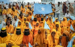Somalis in Mogadishu protested against Israel's recognition of the breakaway region of Somaliland