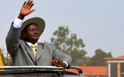 President Yoweri Museveni, pictured here in 2011, has ruled Uganda for four decades