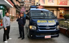 This vehicle has become a symbol of how local residents stepped in to help Nepal's police rebuild after the September unrest